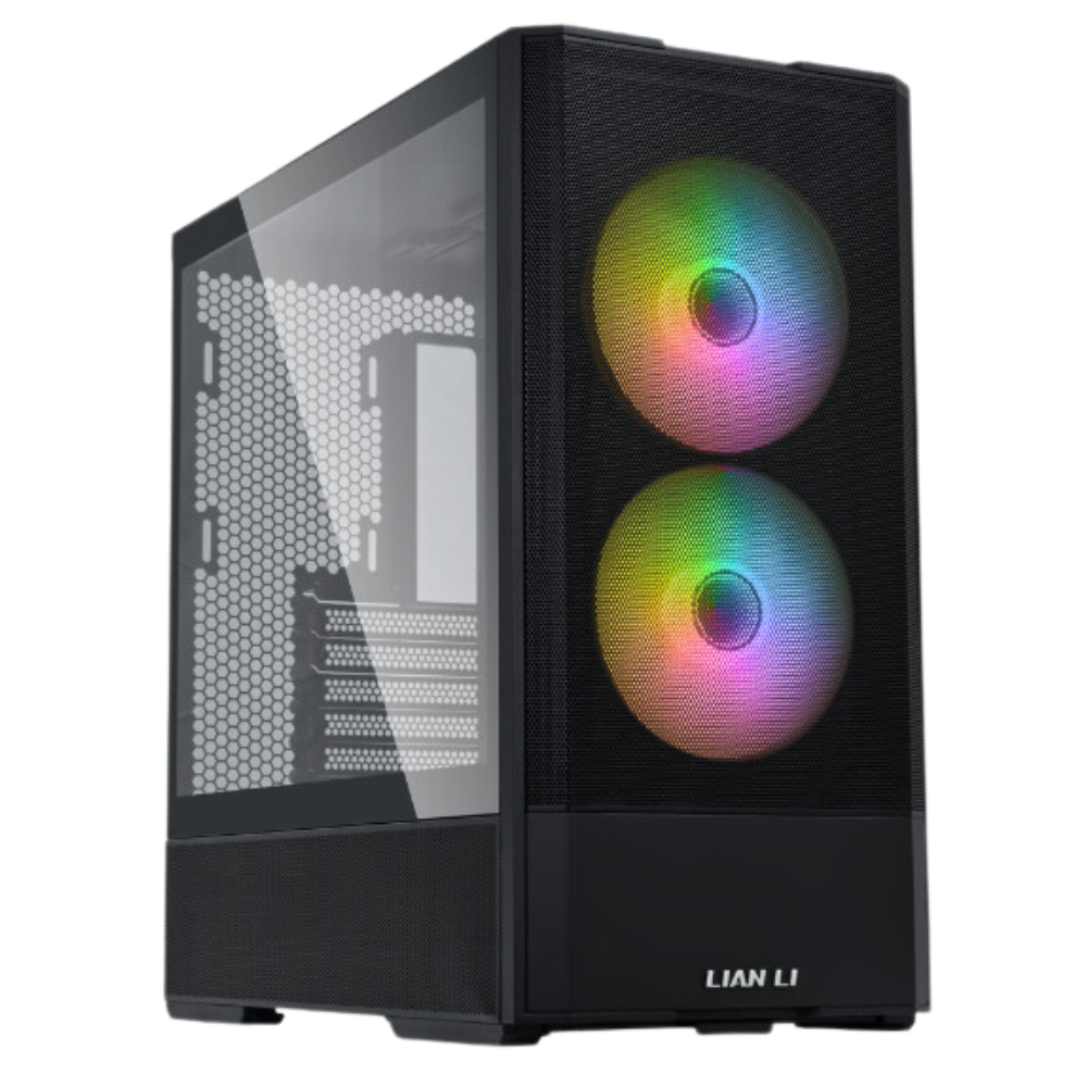 Gabinete Lian Li Lancool 207 | Incluye 2 Ventiladores ARGB | Malla MATX / ATX | Negro