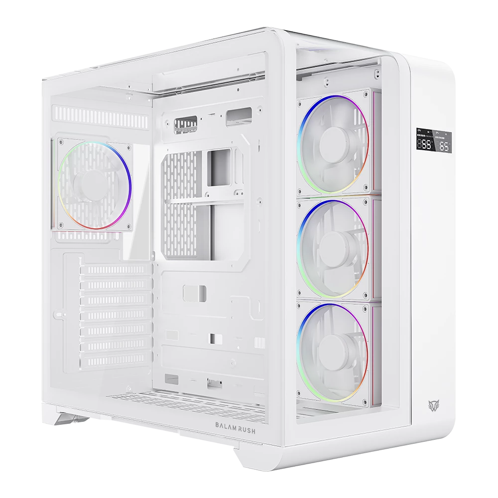 Gabinete Balam Rush Thank Expert Curve 7400- ATX- Blanco