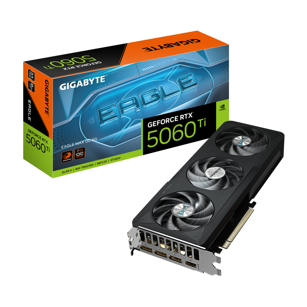 Tarjeta De Video Gigabyte RTX5060Ti, 8Gb GDDR7.