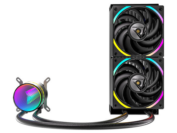 Enfriamiento Líquido Formula Oasis L240 RGB 240mm - Negro