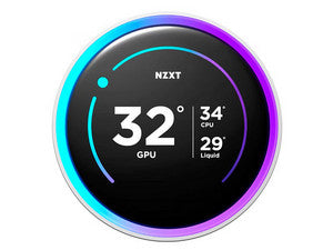 Enfriamiento Liquido NZXT Kraken Elite 240 RGB V2 para CPU- 240mm - Blanco