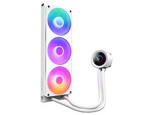 Enfriamiento Liquido NZXT Kraken Plus 360 RGB para CPU- 360mm - Blanco