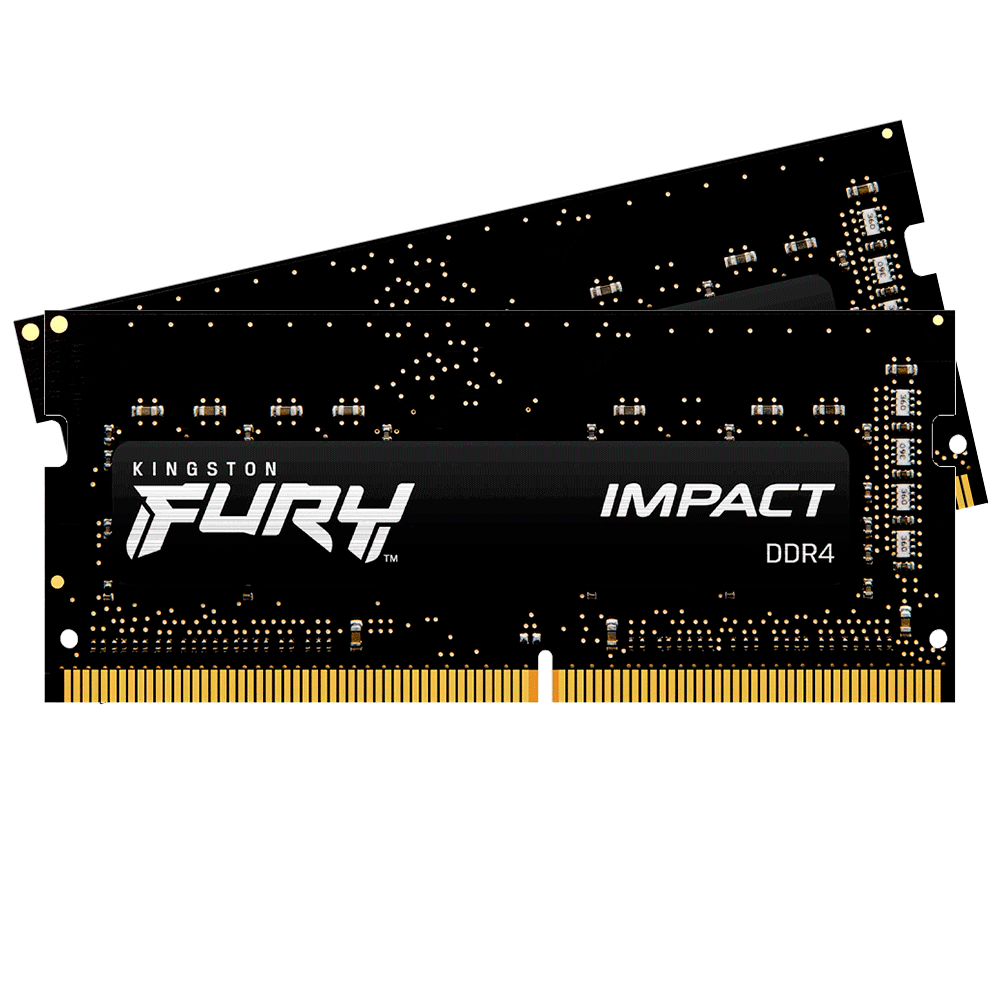 Kit de Memorias Ram SODIMM Kingston Fury Impact 64gb (2X32GB)| DDR4  | 3200mts Cl20