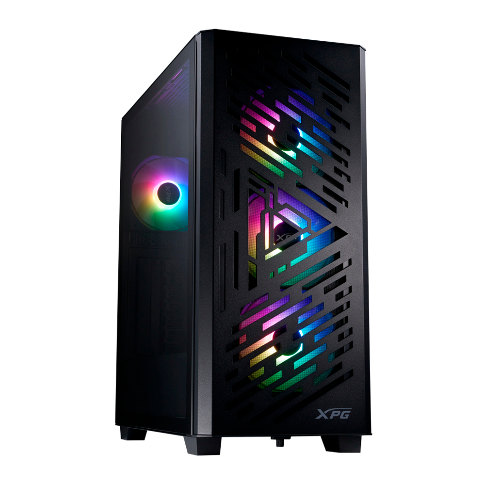 Gabinete XPG Lander 501, Full Tower EATX, Vidrio Templado, Negro.