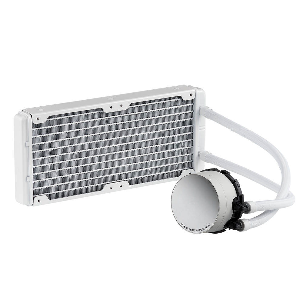 Enfriamiento Liquido XPG LevanteX240, 2x120mm, RGB, hasta 2000Rpm.