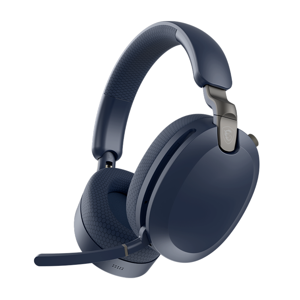 Audífonos MSI Maestro 500 W Navy, Wireless Azul.