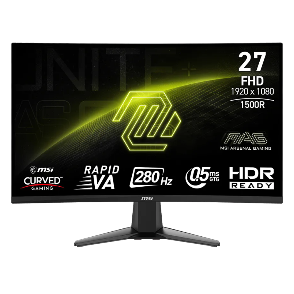 Monitor Led Msi 27" 1920X1080, Curvo, 280Hz.
