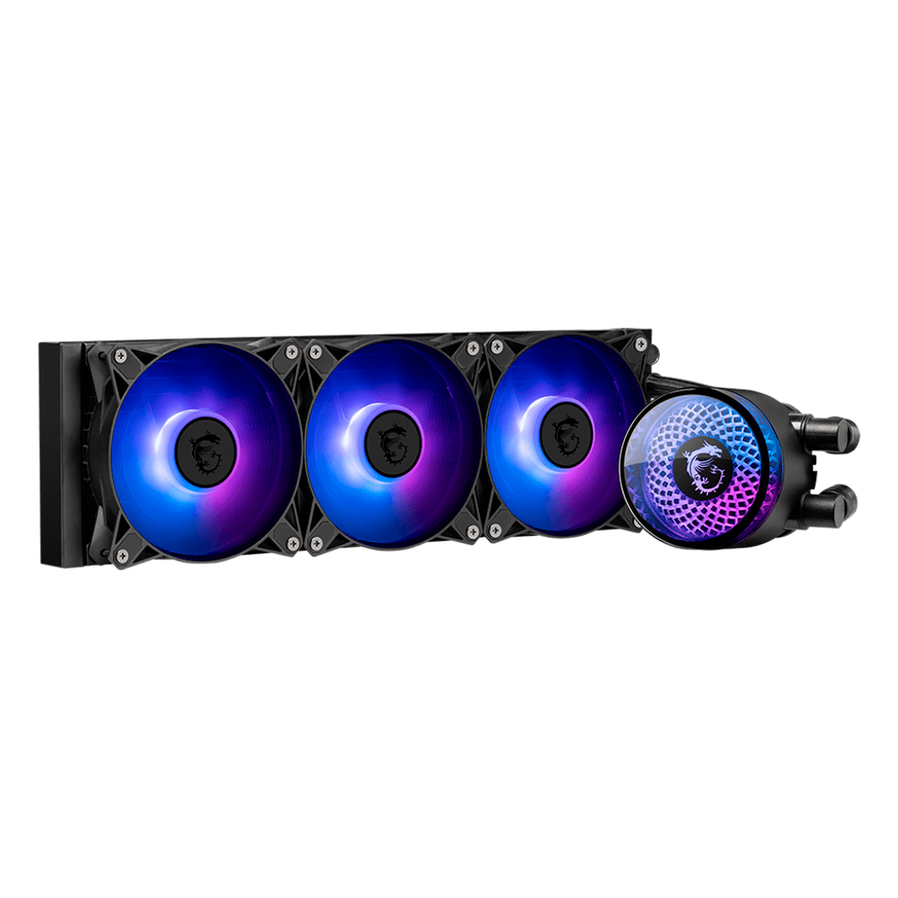 Enfriamiento Líquido MSI MAG CORELIQUID A12 360, 3x120mm, Negro.