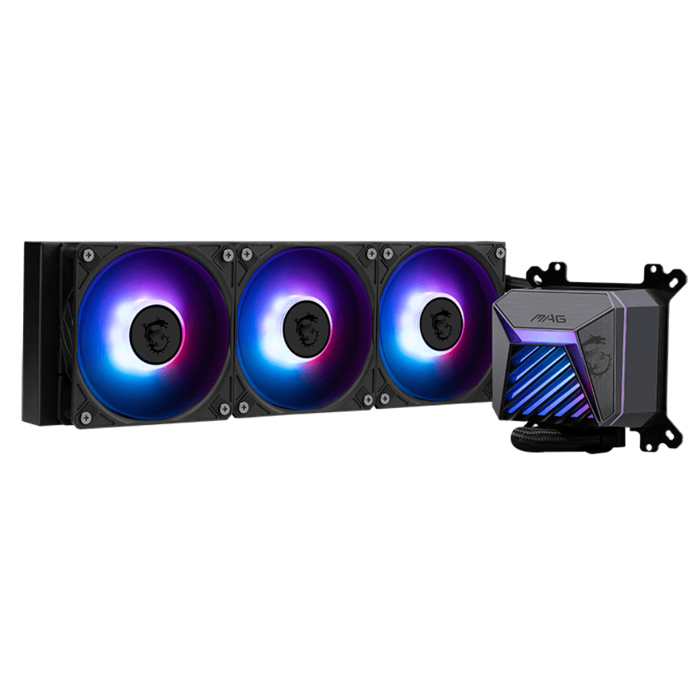 Enfriamiento Líquido MSI MAG CORELIQUID A15 360 (3x120mm) hasta 2050RPM, Negro