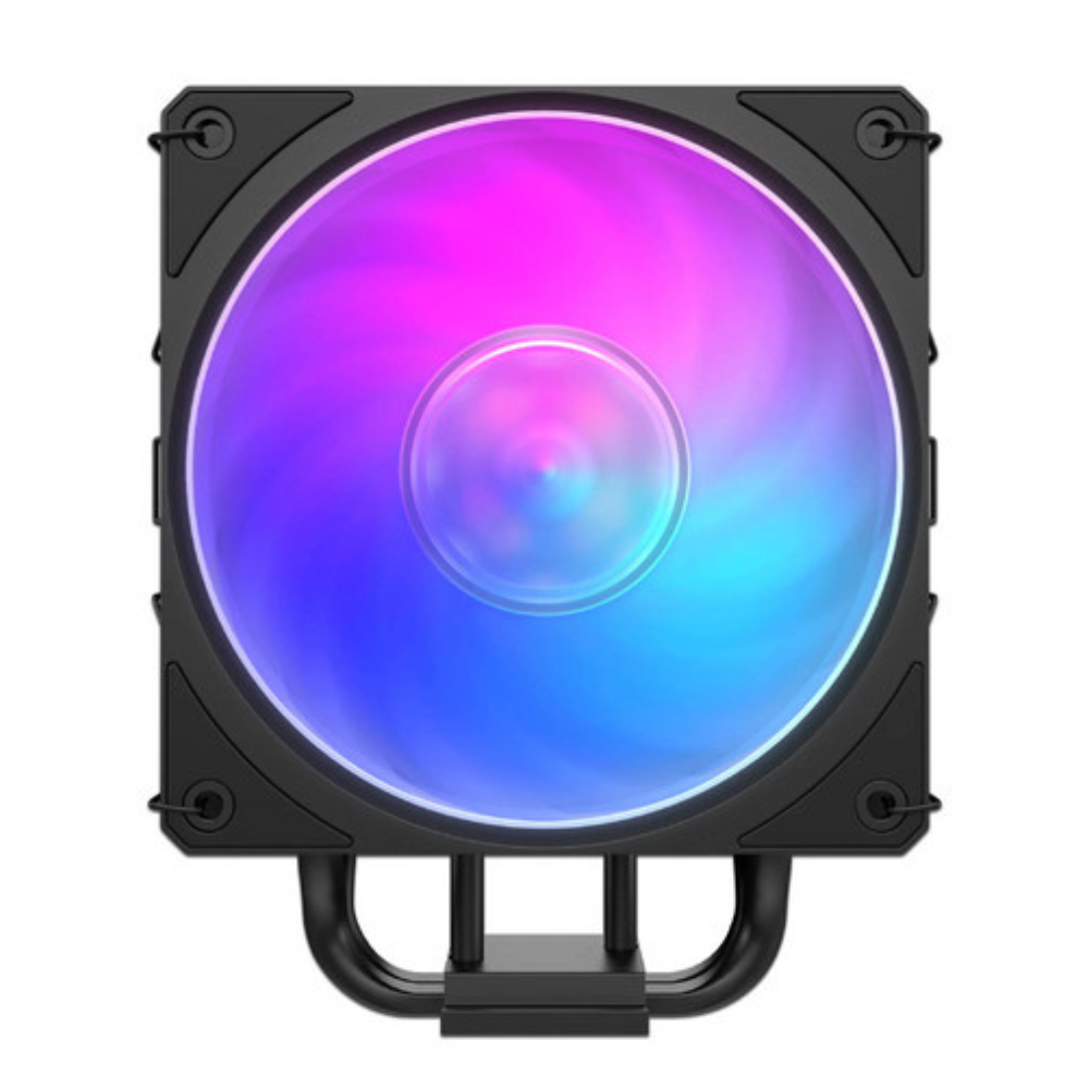 Disipador Cooler Master Hyper 212 3Dhp, RGB, Negro.