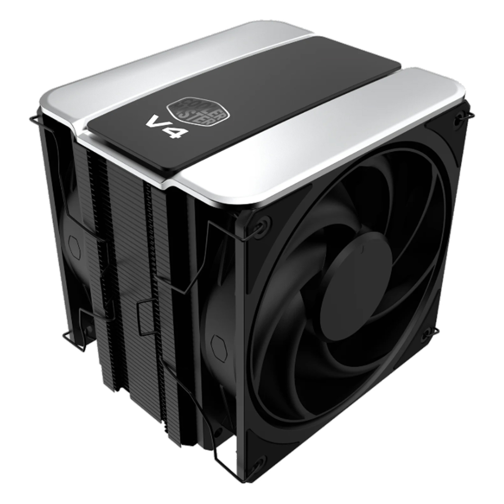 Disipador Master V4 Alpha 3DhP, 2*Fan Mobius 120Argb, Negro