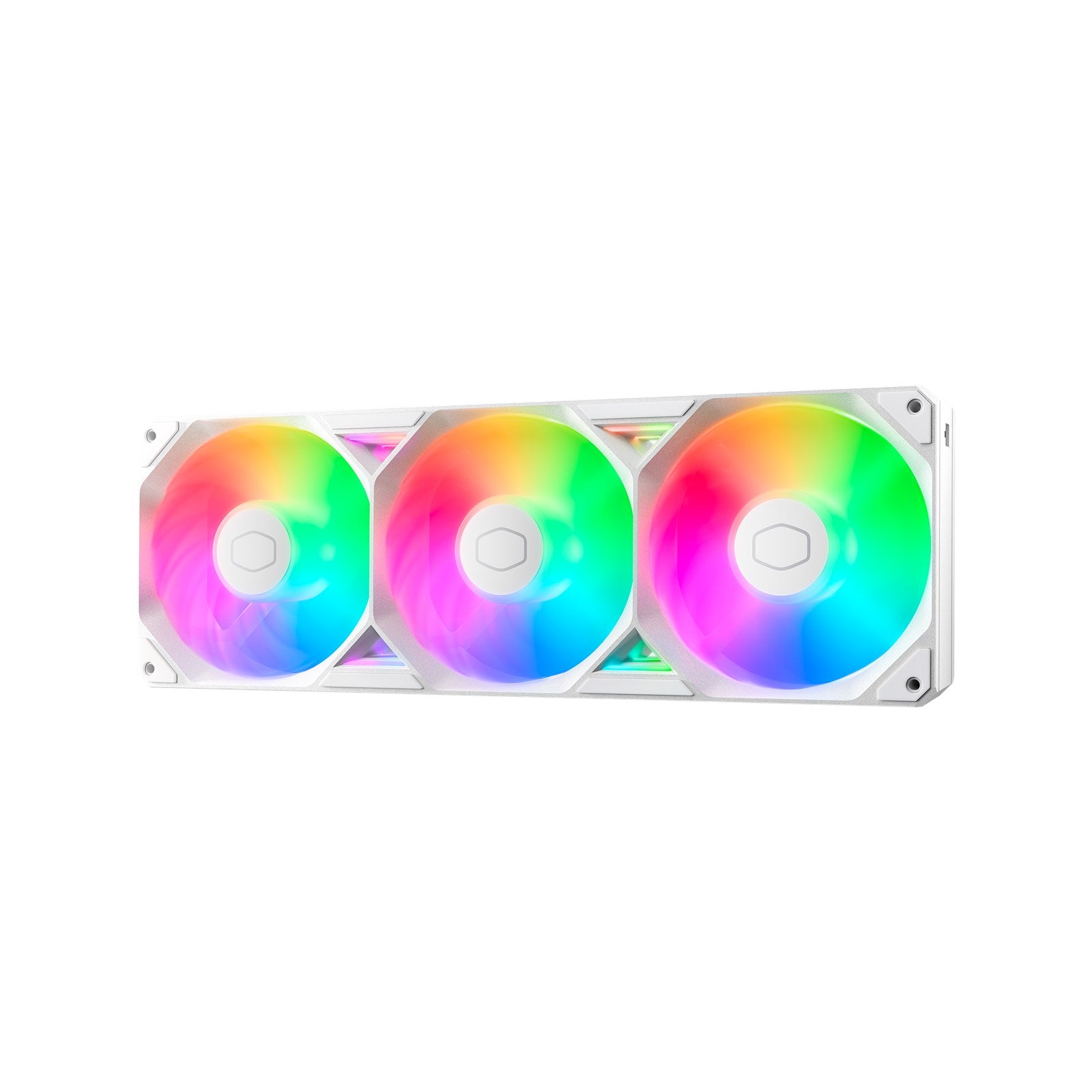 Kit de Ventiladores Cooler Master | SickleFlow Edge 360 ARGB White Edition
