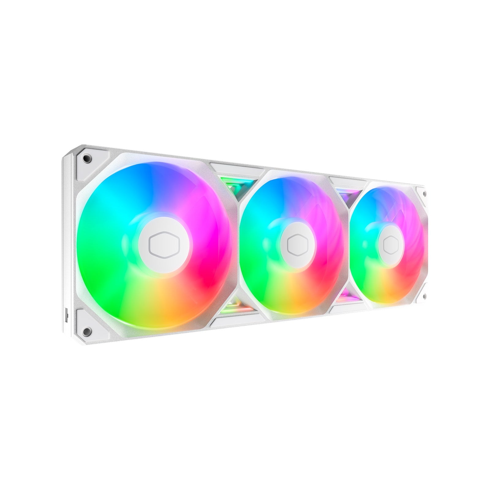 Kit de Ventiladores Cooler Master | SickleFlow Edge 360 ARGB White Edition