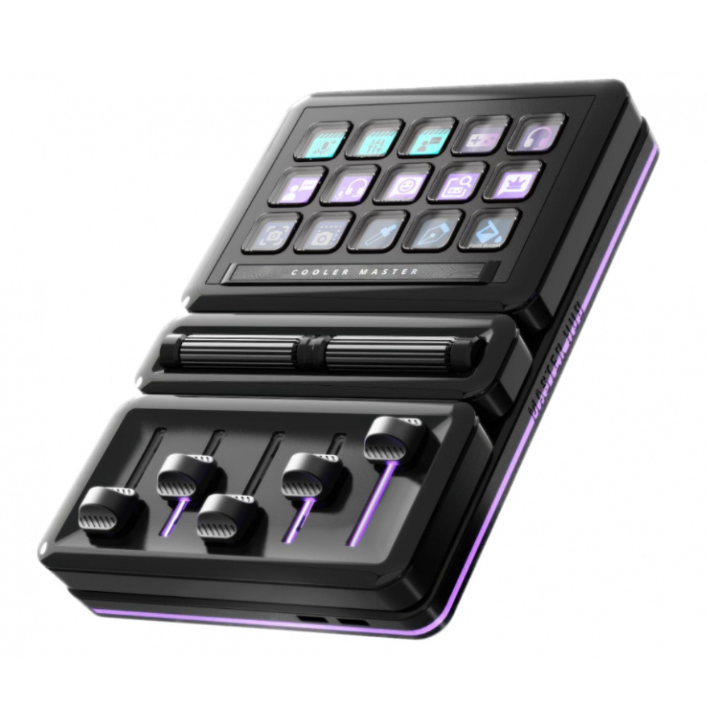 Teclado Cooler Master Stream Deck Creator Kit, 15 Teclas, Alámbrico, USB, Negro