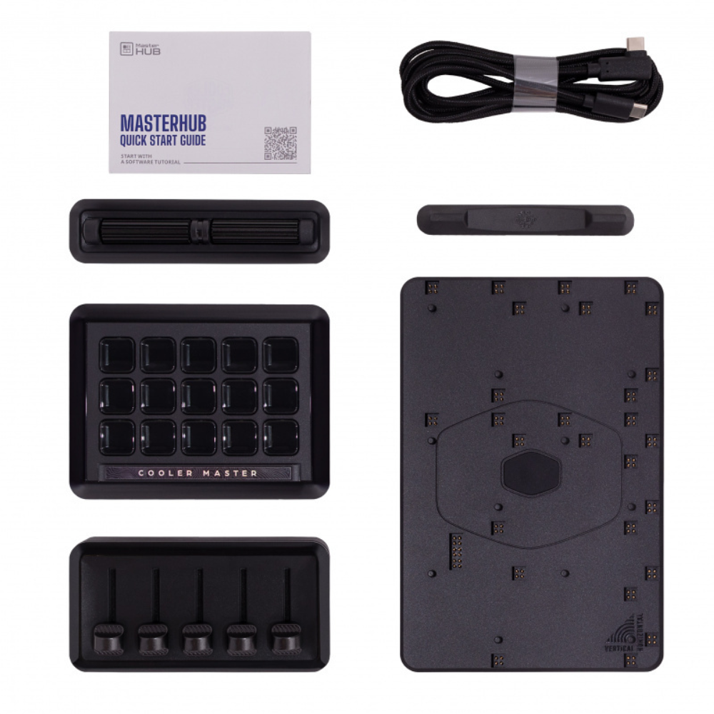 Teclado Cooler Master Stream Deck Creator Kit, 15 Teclas, Alámbrico, USB, Negro