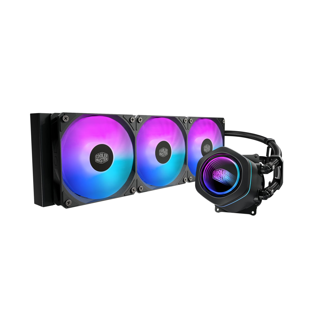 Enfriamiento Liquido Cooler Master NEX MLX-D36M, 3x120mm, hasta 1750RPM, Negro