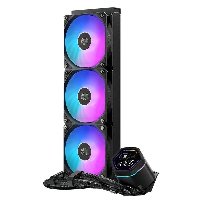 Enfriamiento Liquido Cooler Master Ml Core Nex Digital, 360mm, Negro