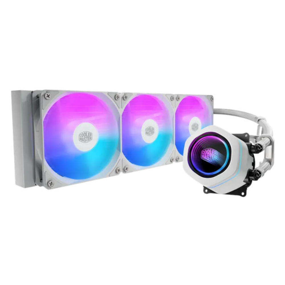 Enfriamiento Liquido Cooler Master MasterLiquid Core Nex 360, 3x120mm, hasta 1750RPM, Blanco