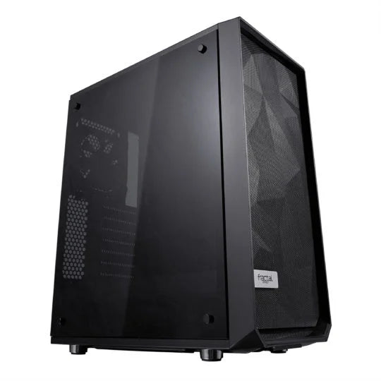 Gabinete Fractal Design Meshify C/Cristal Templado - ATX - Negro