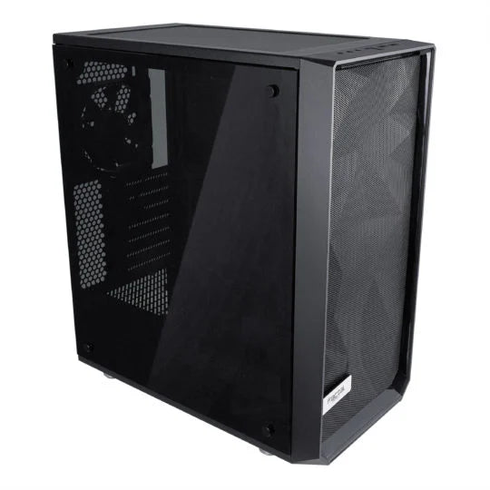 Gabinete Fractal Design Meshify C/Cristal Templado - ATX - Negro