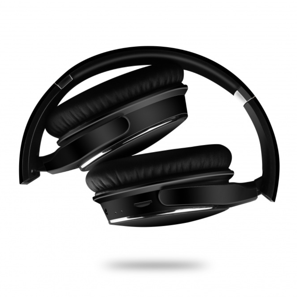 Naceb Audífonos con Micrófono Fornax, Bluetooth, Inalámbrico, Negro.