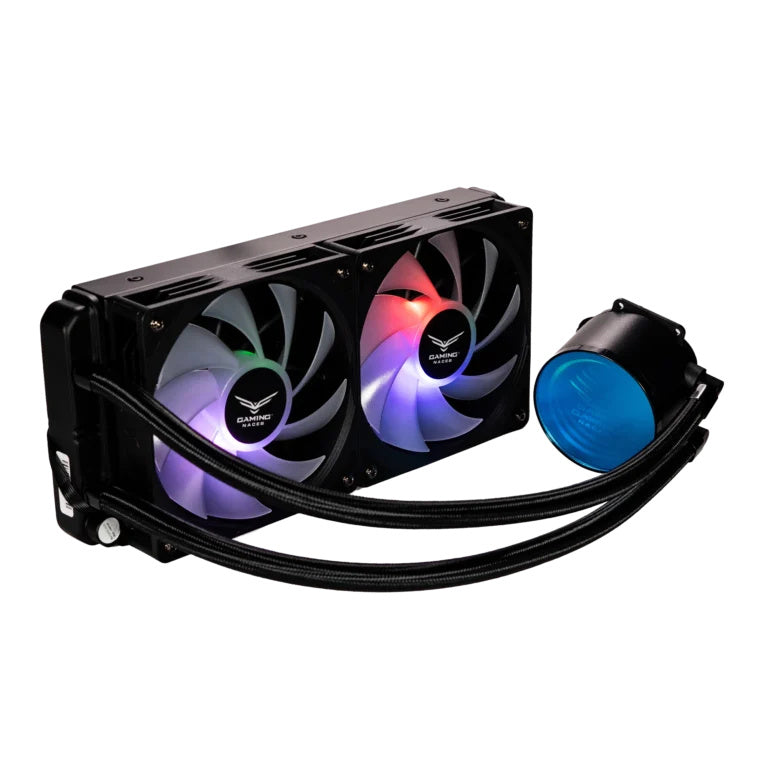 Enfriamiento Líquido Naceb Artico 240, 2x 120mm, ARGB.