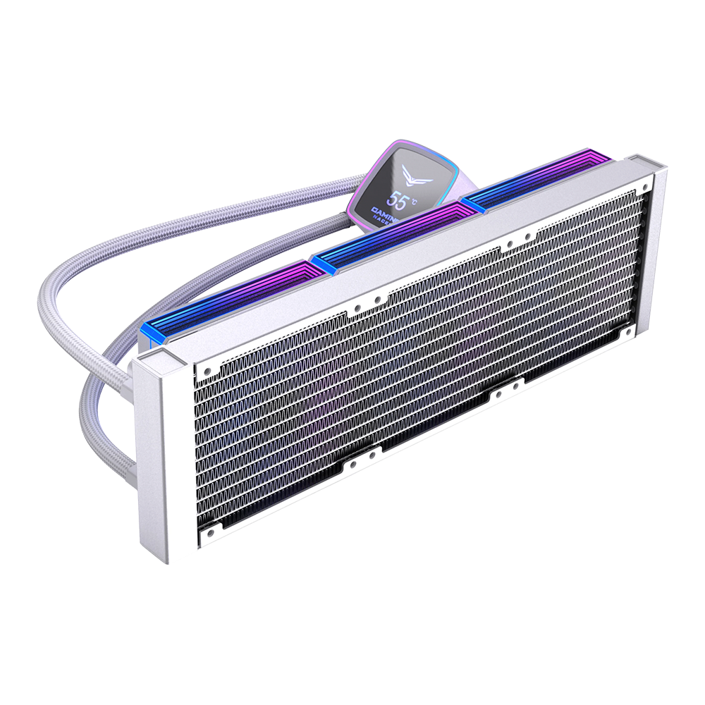 Enfriamiento Líquido Naceb Boreal, 3x 120mm, hasta 2700RPM, Blanco.
