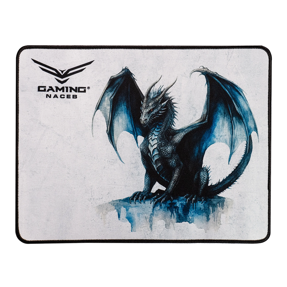 Mouse Pad Naceb Dragox II Microfibra, Antideslizante,  32.6*25cm