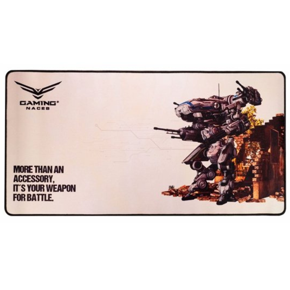 Mouse Pad Naceb Bitbane Microfibra, Antideslizante, 61*31Cm.