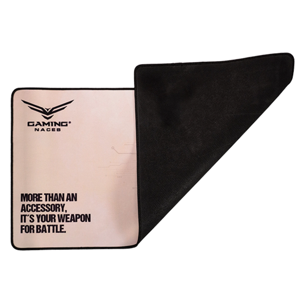 Mouse Pad Naceb Bitbane Microfibra, Antideslizante, 61*31Cm.