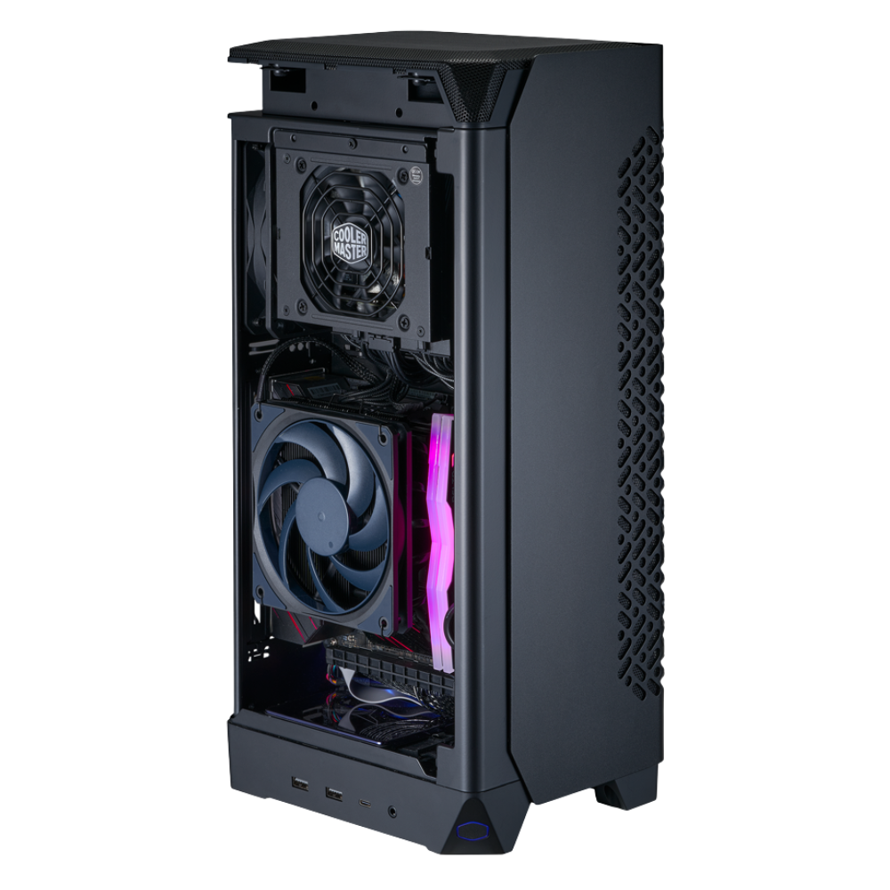 Gabinete Cooler Master Ncore 100 Air | Negro