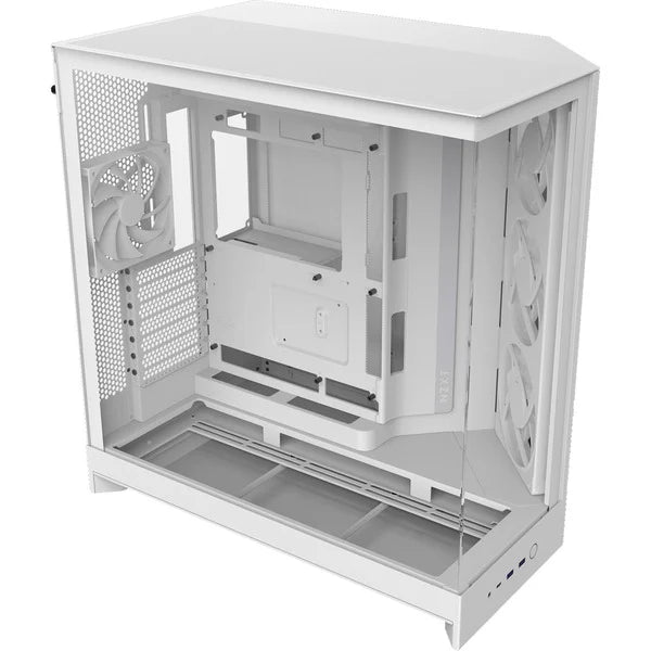 Gabinete NZXT H9 Flow RGB - ATX - Blanco