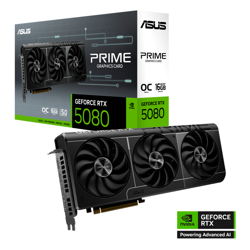 Tarjeta de Video ASUS NVIDIA GeForce RTX 5080 EVO, 16GB 256-bit GDDR7, PCI Express 5.0