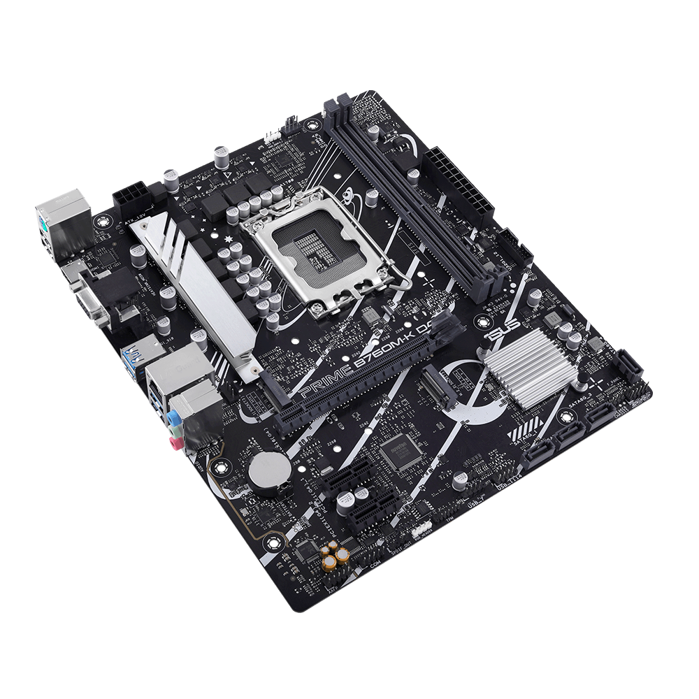 Motherboard Asus Prime B760M-K D4, Socket 1700, MATX.