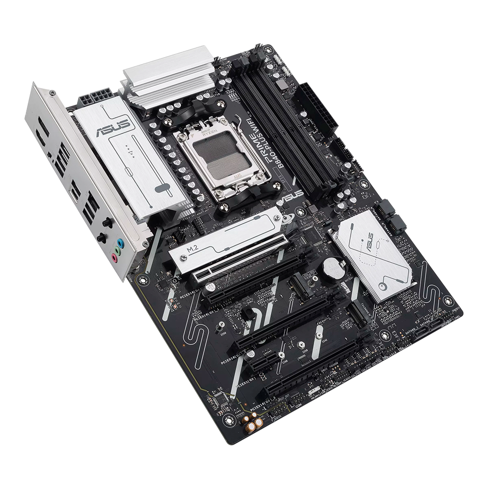 Tarjeta Madre Asus Prime B840-Plus Wifi, Socket Am5, DDR5, ATX.