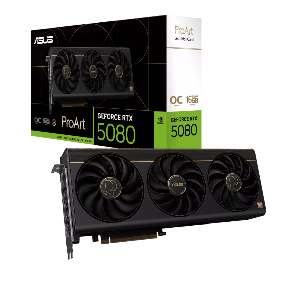 Tarjeta De Video ASUS ProArt RTX5080 OC Edition | 16GB GDDR7