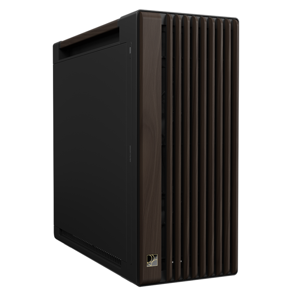Gabinete Asus Proart Pa602 Walnut Wood Tg Pwm Modern, Negro