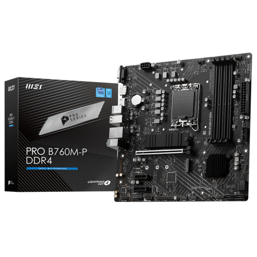Tarjeta Madre MSI PRO B760M-P DDR4 | Socket 1700