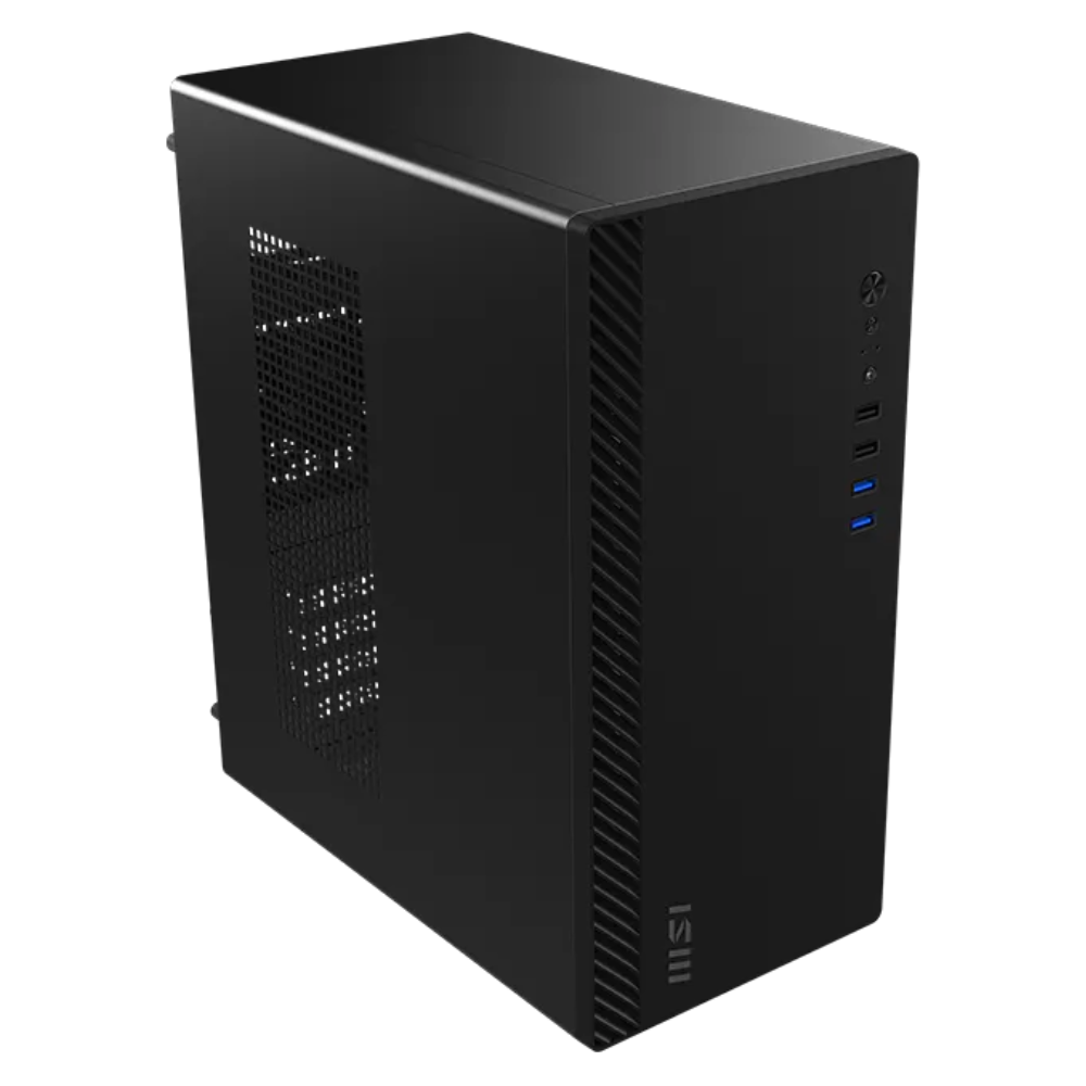 Gabinete MSI PRO SHIELD M100P, Micro ATX, Incluye 1 ventilador