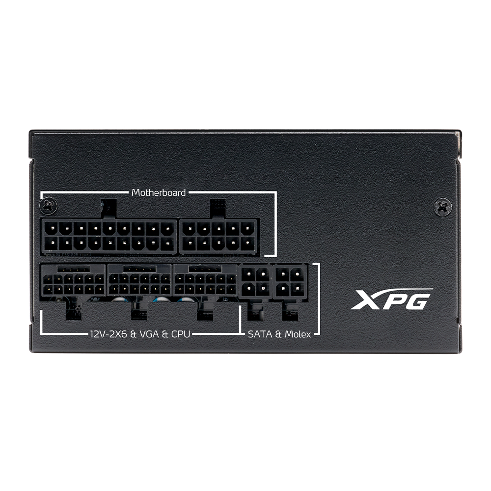 Fuente De Poder XPG Pymcore Sfx, 750W, 80 Plus Gold, Negro.