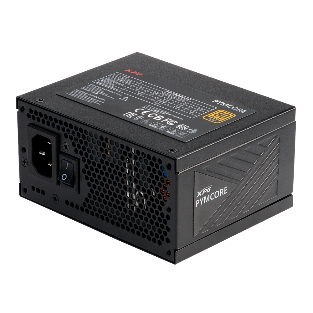 Fuente De Poder XPG PYMCORE SFX, 850W, 80 Plus Gold, Negro.
