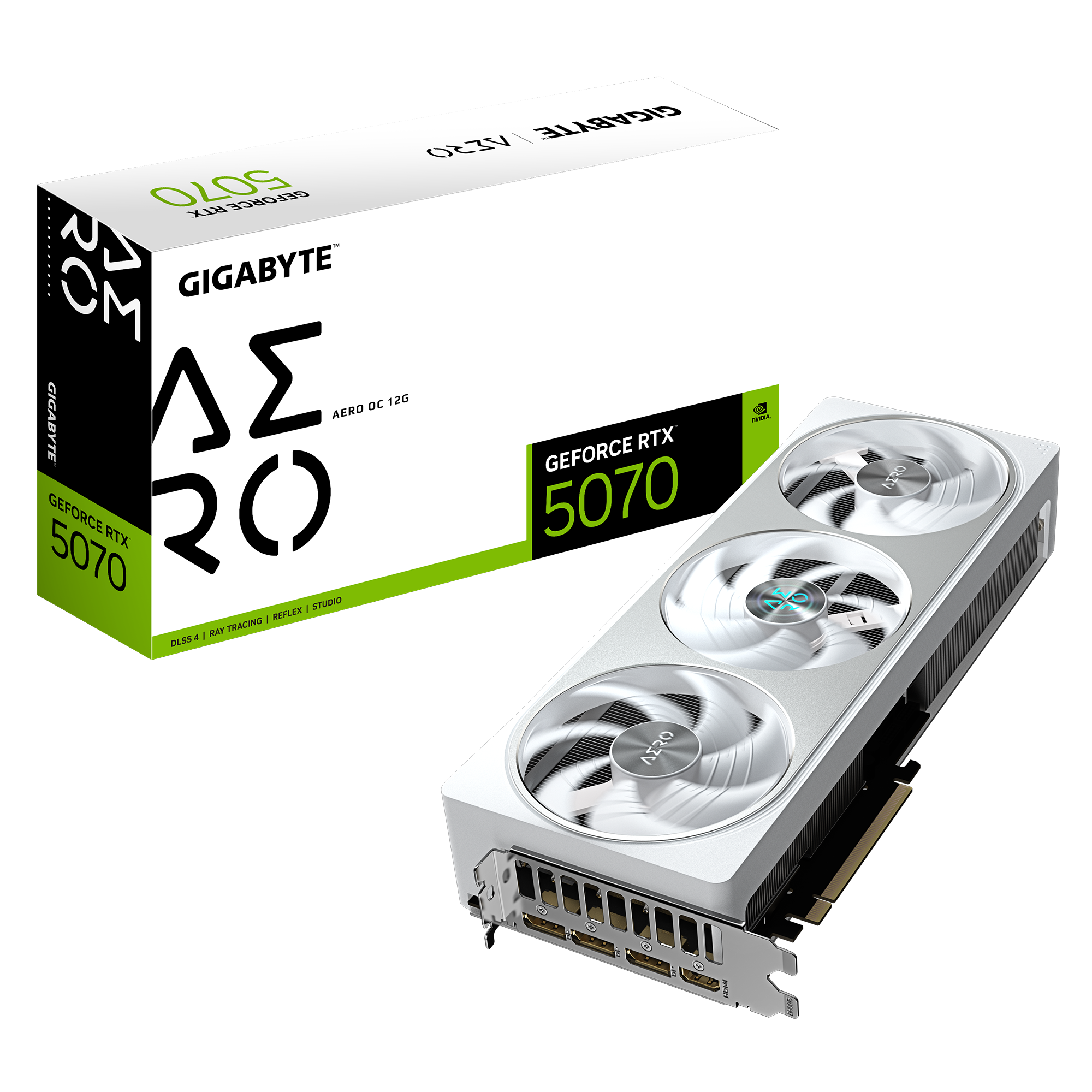Tarjeta De Video Gigabyte RTX 5070 AERO OC 12GB