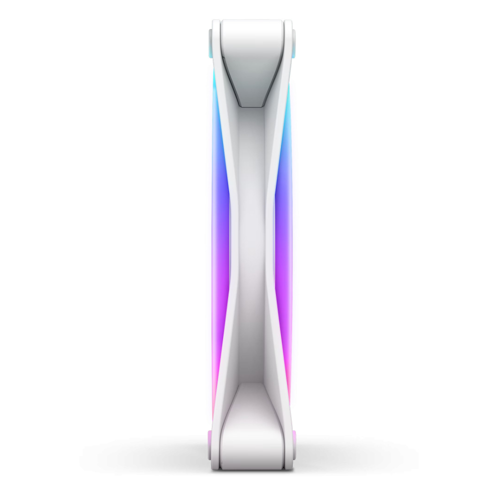 Ventilador NZXT F140 RGB Duo, 140Mm, Blanco