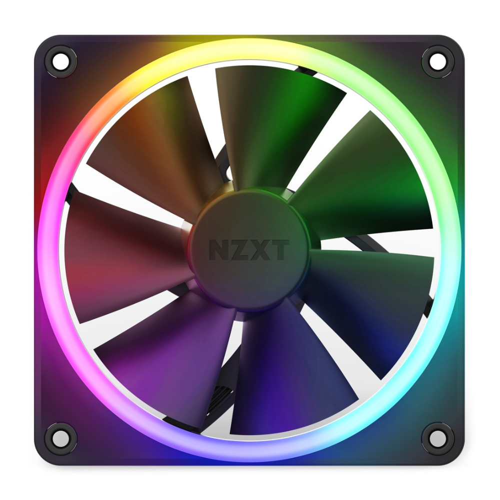 Ventilador  NZXT F120 RGB, 120Mm, 1800RPM, Negro.