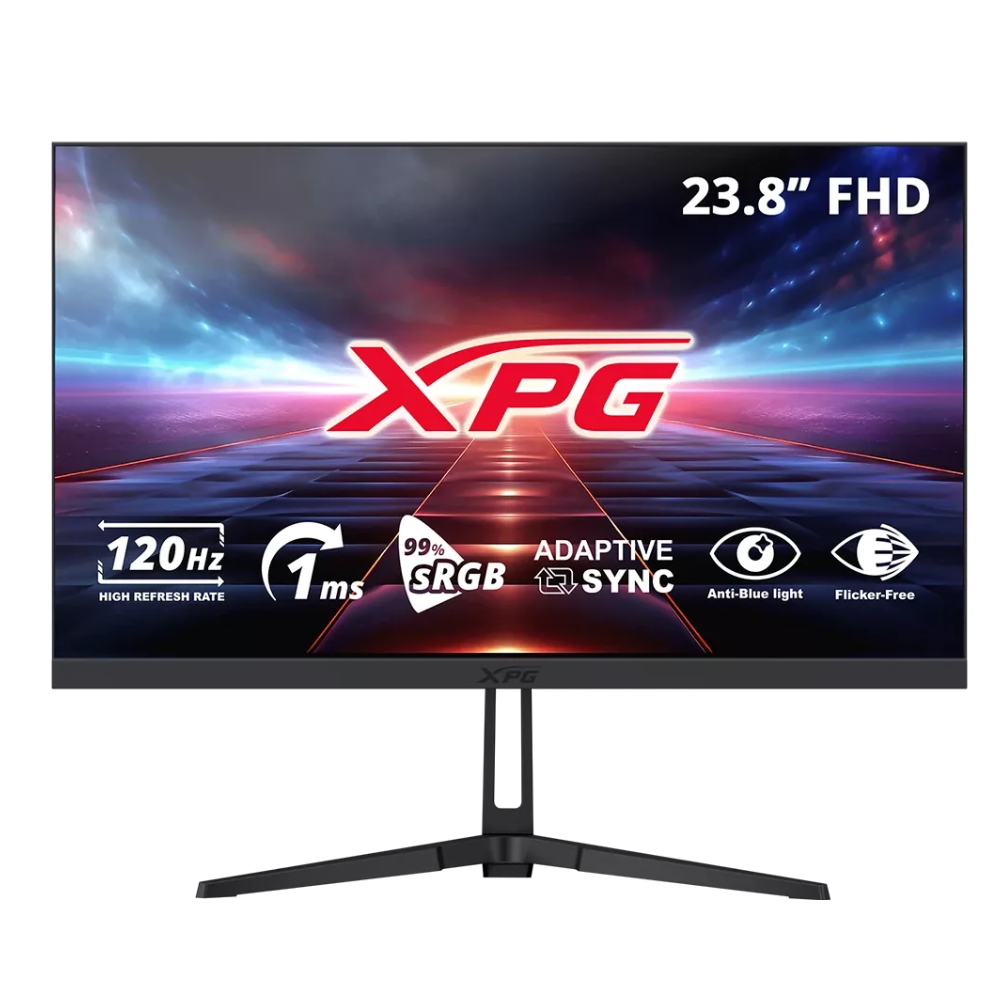 Monitor XPG Rift R24F2 Plano 23.8" IPS, 1920X1080FHD, 120Hz, Negro