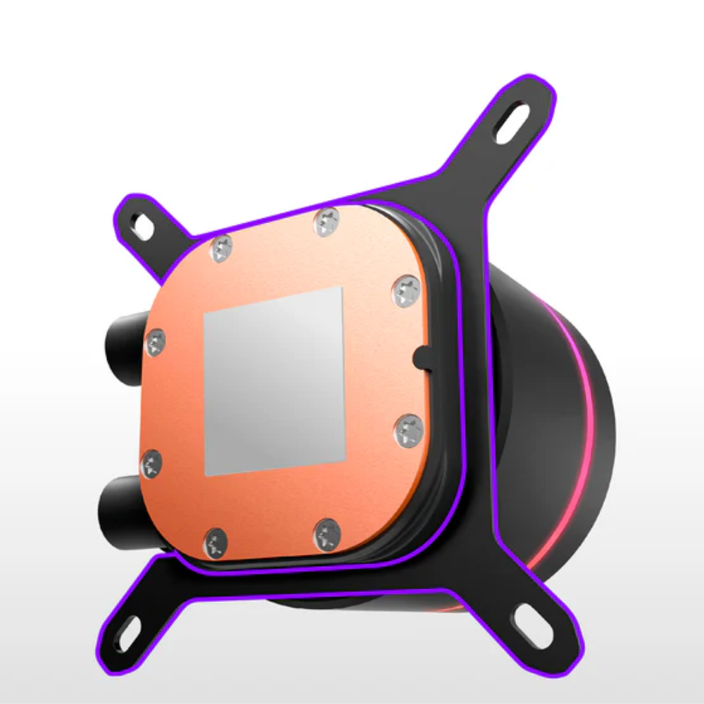 Enfriamiento Liquido NZXT Kraken Core 360, 3x 120mm, hasta 2400RPM, Negro