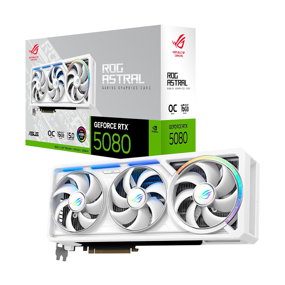 Tarjeta de Video ASUS NVIDIA GeForce RTX 5080, 16GB 256-bit GDDR7, PCI Express 5.0