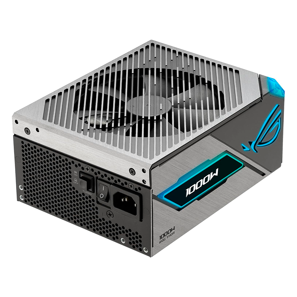 Fuente De Poder Asus ROG Thor 1000W, 80 Plus Platino, ARGB, Pantalla OLED.