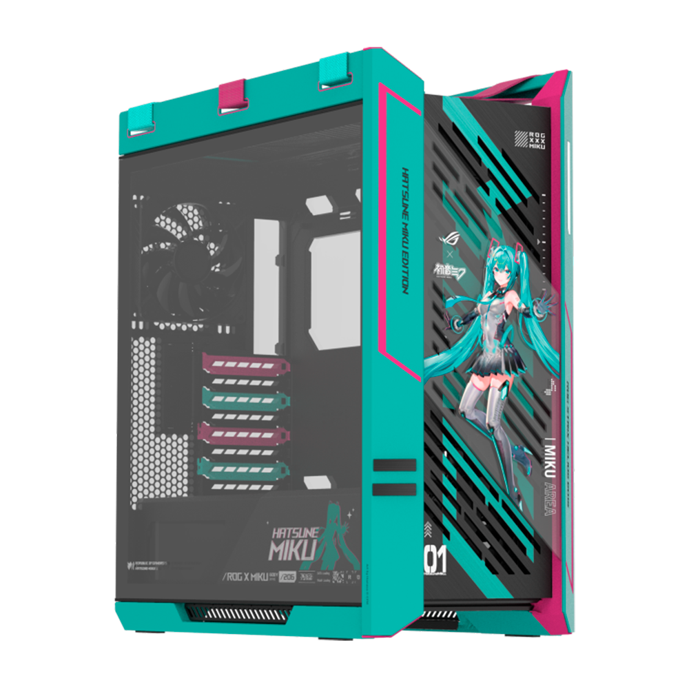 Gabinete ASUS ROG STRIX Helios II Hatsune Miku