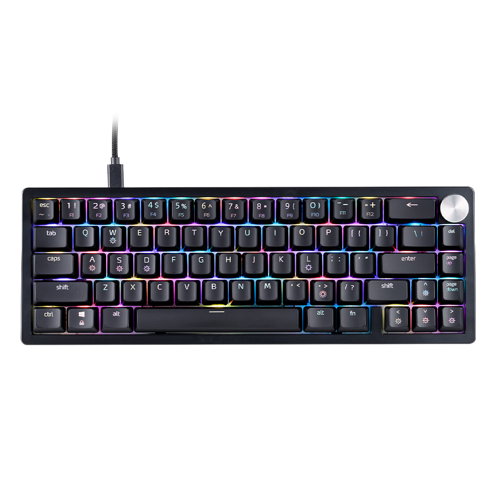 Teclado XPG Sorcerer Mini, Mecánico Alámbrico, Tipo C, RGB, Negro.
